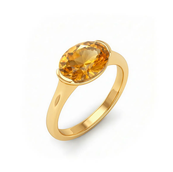 Anello Gazzola Gioielli Donna Amuleto in Oro rosa Quarzo 1.46 Ct AN-1229-72-2-9-13-CI-OV-N - AN-1229-72-2-9-13-CI-OV-N